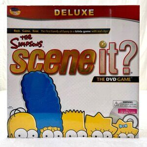 The Simpsons Scene It Deluxe The DVD Game 2009 Screen Life Games